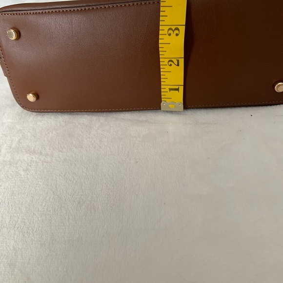 EUC Coach Mini Sierra Khaki Brown Satchel - Picture 8 of 16